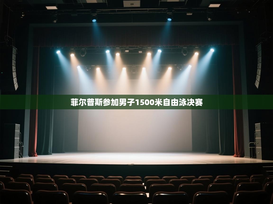 开云客服-菲尔普斯参加男子1500米自由泳决赛  第1张